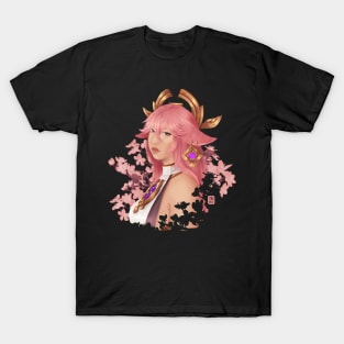 Yae Miko, Genshin Impact T-Shirt